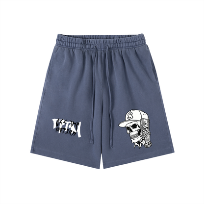Vintage Wash Cotton Shorts