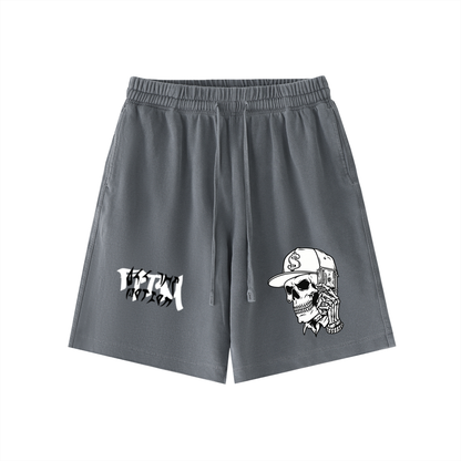 Vintage Wash Cotton Shorts