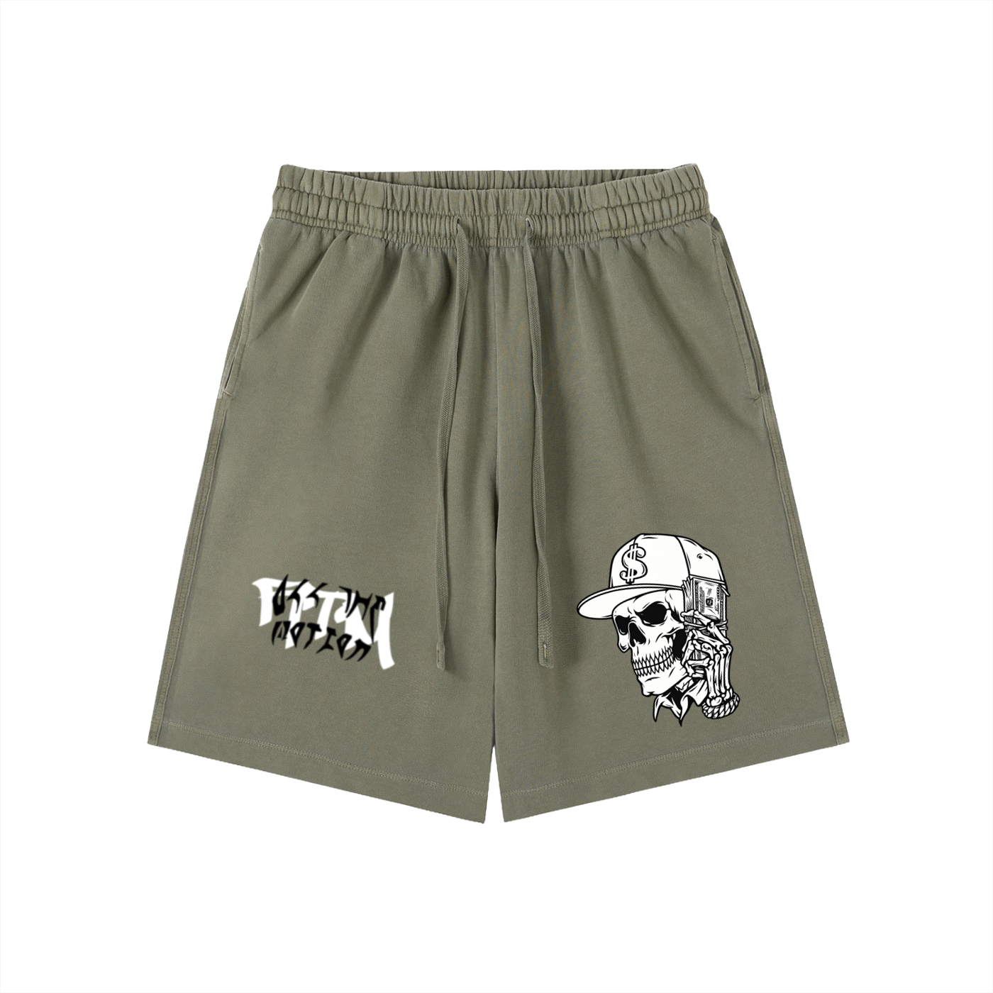 Vintage Wash Cotton Shorts