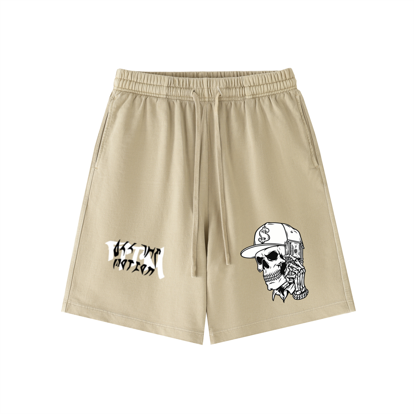 Vintage Wash Cotton Shorts