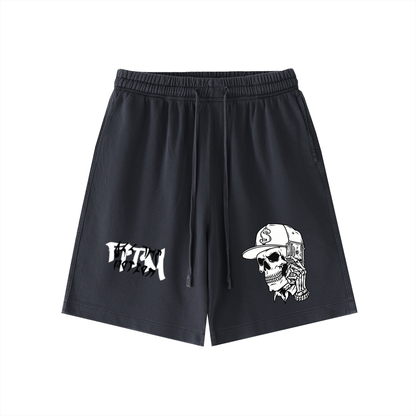 Vintage Wash Cotton Shorts